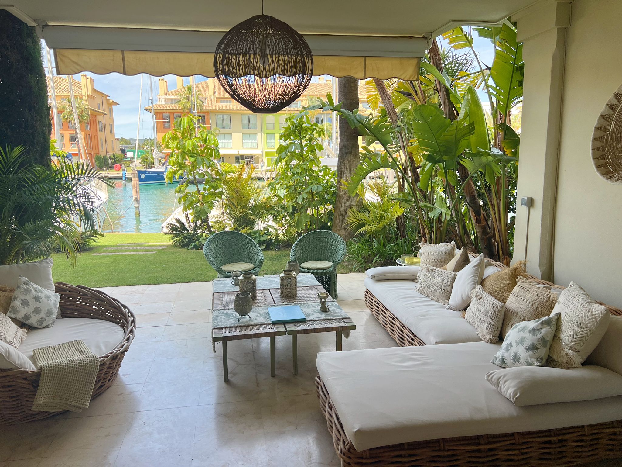 4-Bedroom Duplex with Private Garden in Sotogrande Marina  Available September to July